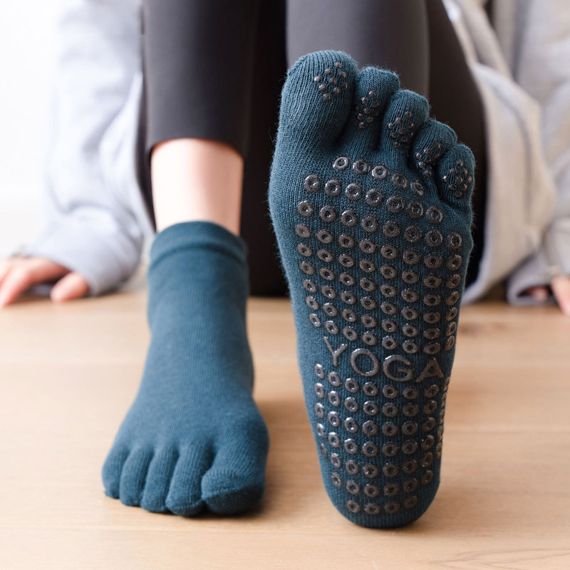 Grip Sock Yoga - Kaymaz kadınlar Pilates çorabı beş ayak