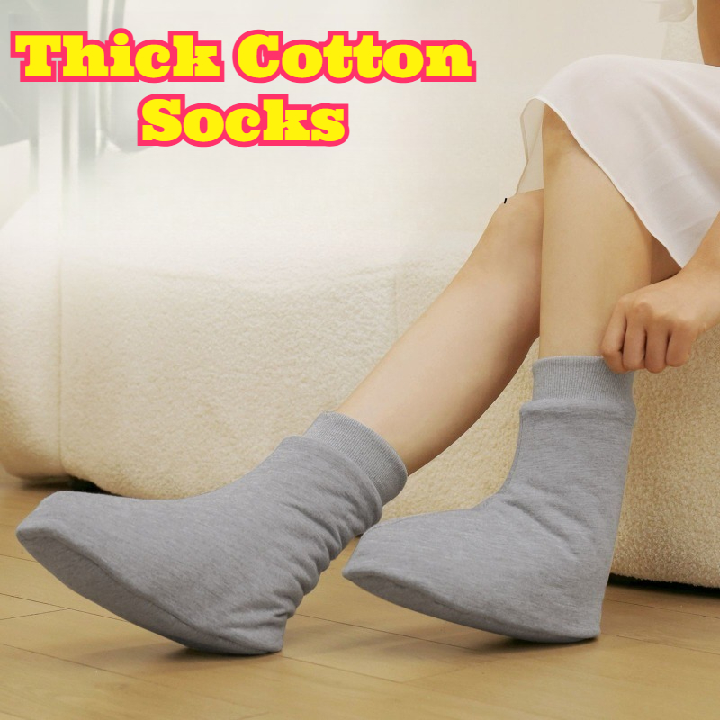 Thermal Sock Winter - Sincan Pamuk Kalın Termal Yatak Çorapları