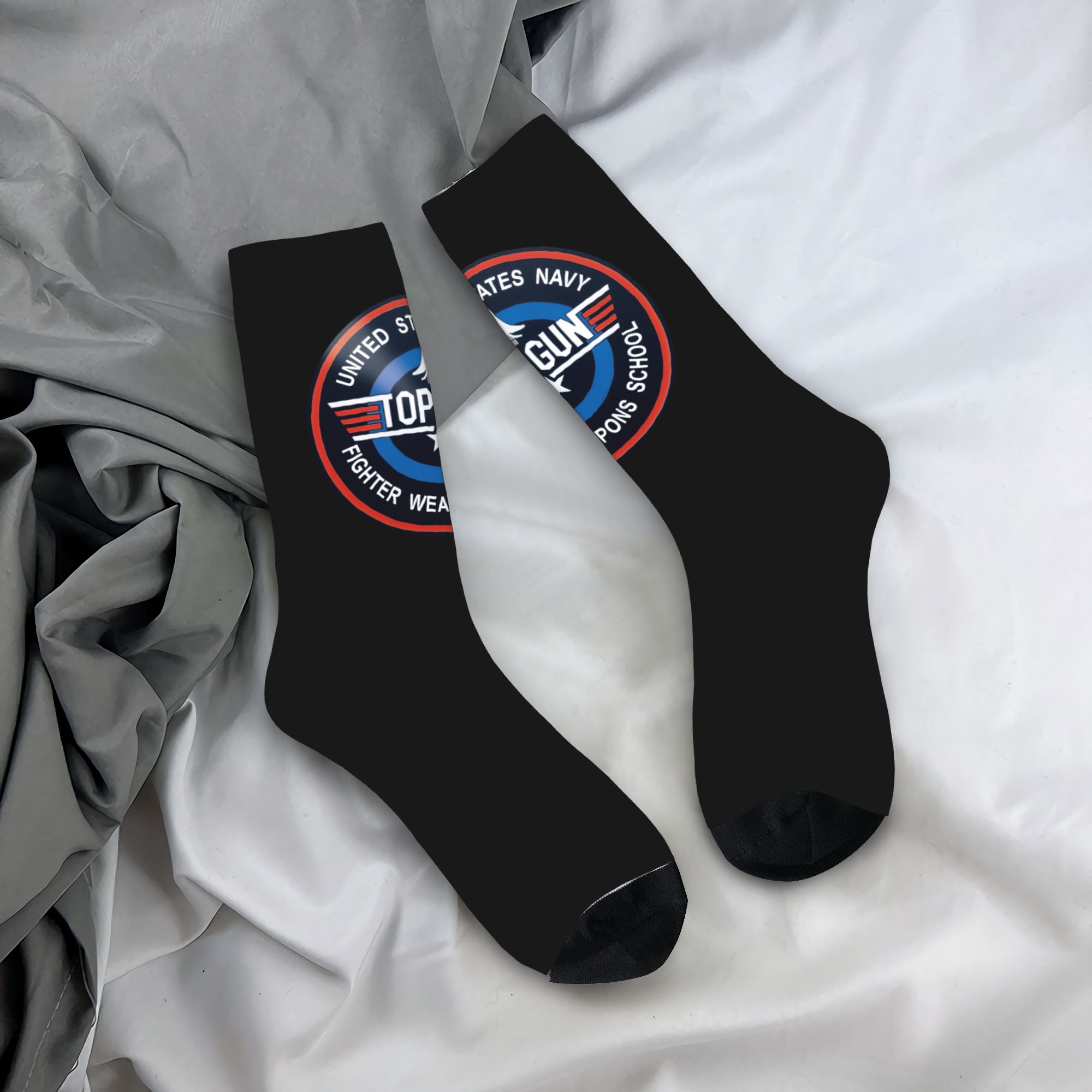 Dress Sock Men - Özel Eğlenceli Erkek Hava Kuvvetleri Savaş