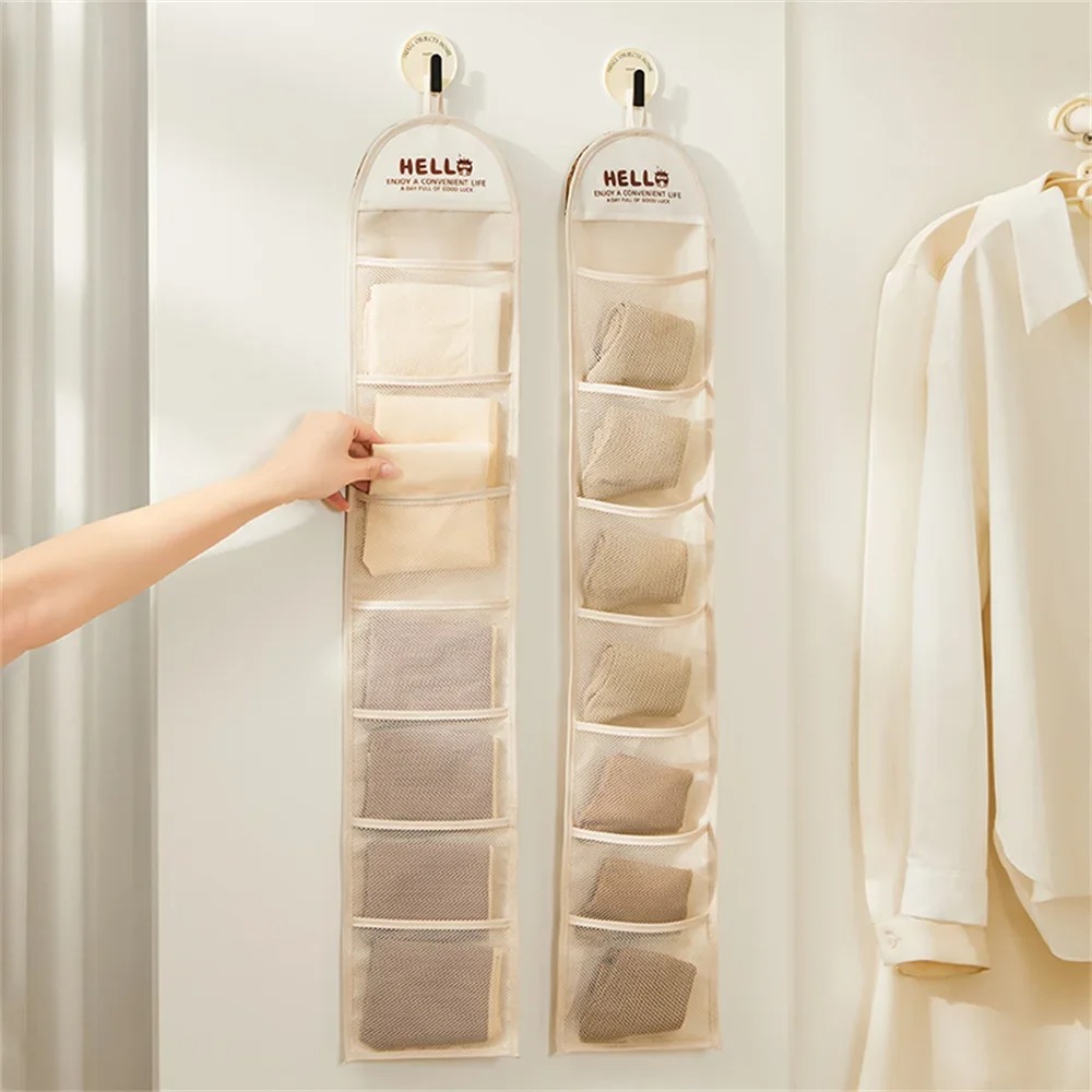 Sock Organizer Tray - Çok Katmanlı Saklama Askılı Saklama Çantası