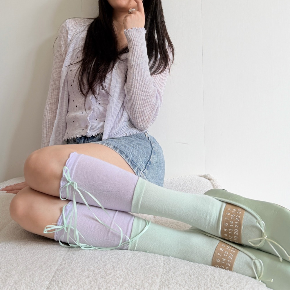 Kadınlar için Tatlı Balletcore - Boot Sock Slouchy incelemesi ve fiyatı