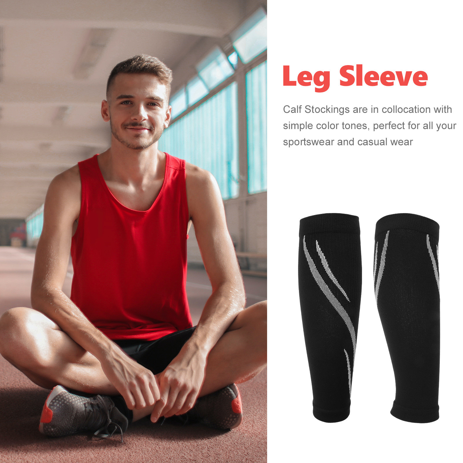 1 çift buzağı sıkıştırma kollu - Compression Sleeve Calf incelemesi ve fiyatı
