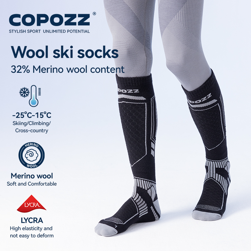 COPOZZ merinos yünü kış kayak  - Thermal Sock Winter incelemesi ve fiyatı
