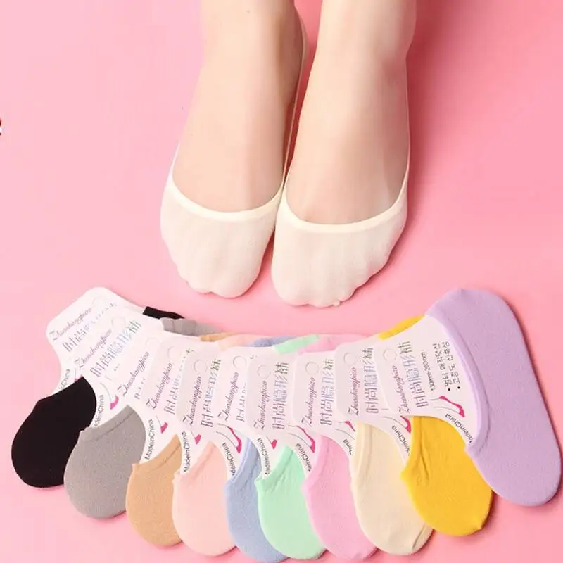 Yaz ince renkli kız görünmez l - Invisibility Sock Loafer incelemesi ve fiyatı