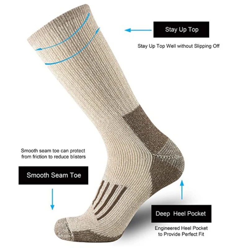 %80 Yün Çoraplar Sıcak Kalın Y - Wool Hiking Sock incelemesi ve fiyatı