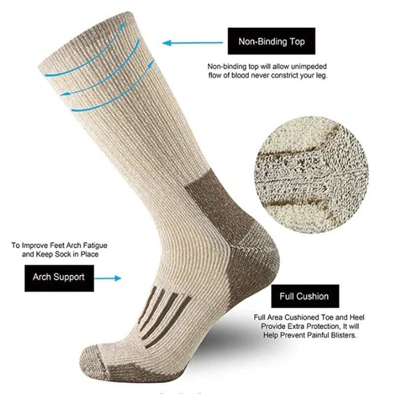 %80 Yün Çoraplar Sıcak Kalın Y - Wool Hiking Sock incelemesi ve fiyatı
