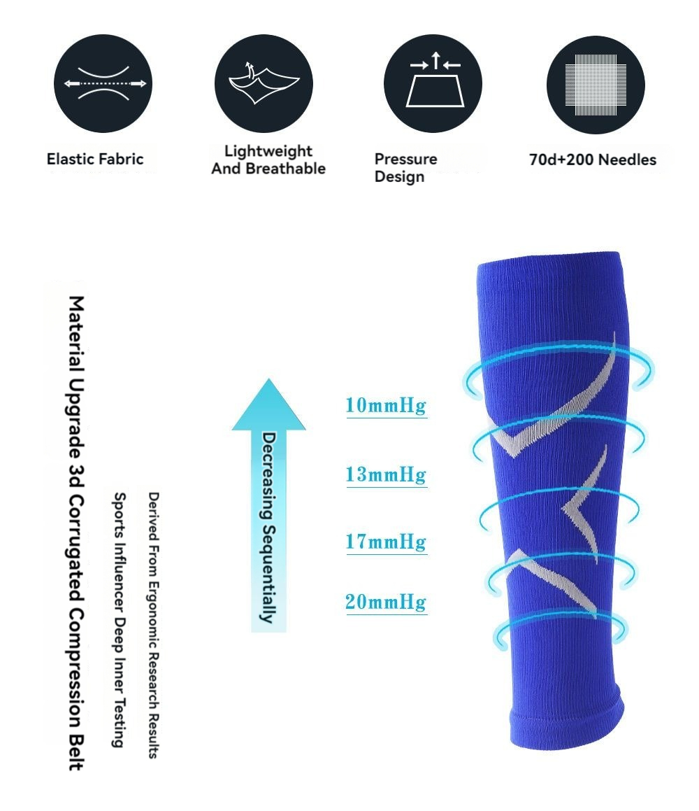 1Pairs Unisex spor bacak kapak - Compression Sleeve Calf incelemesi ve fiyatı