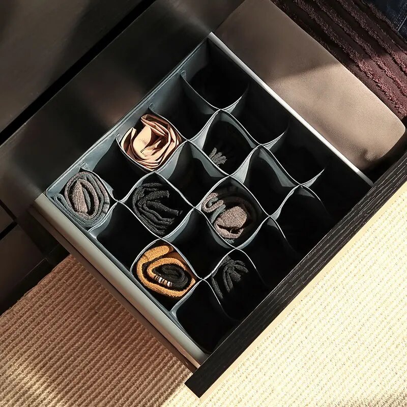 1 adet kumaş iç çamaşırı sakla - Sock Organizer Tray incelemesi ve fiyatı