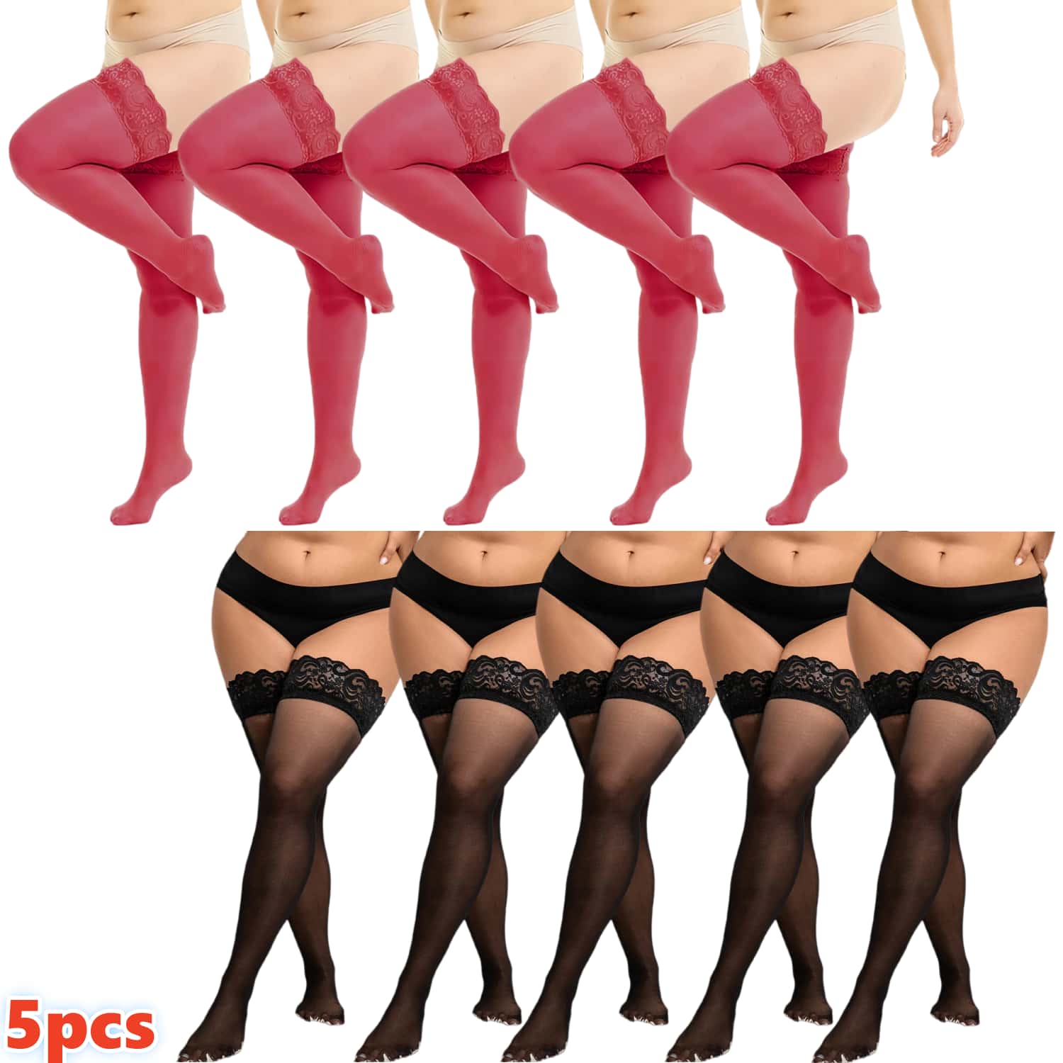 Kadınlar için Büyük Beden Dant - Thigh High Sock Stay Up incelemesi ve fiyatı