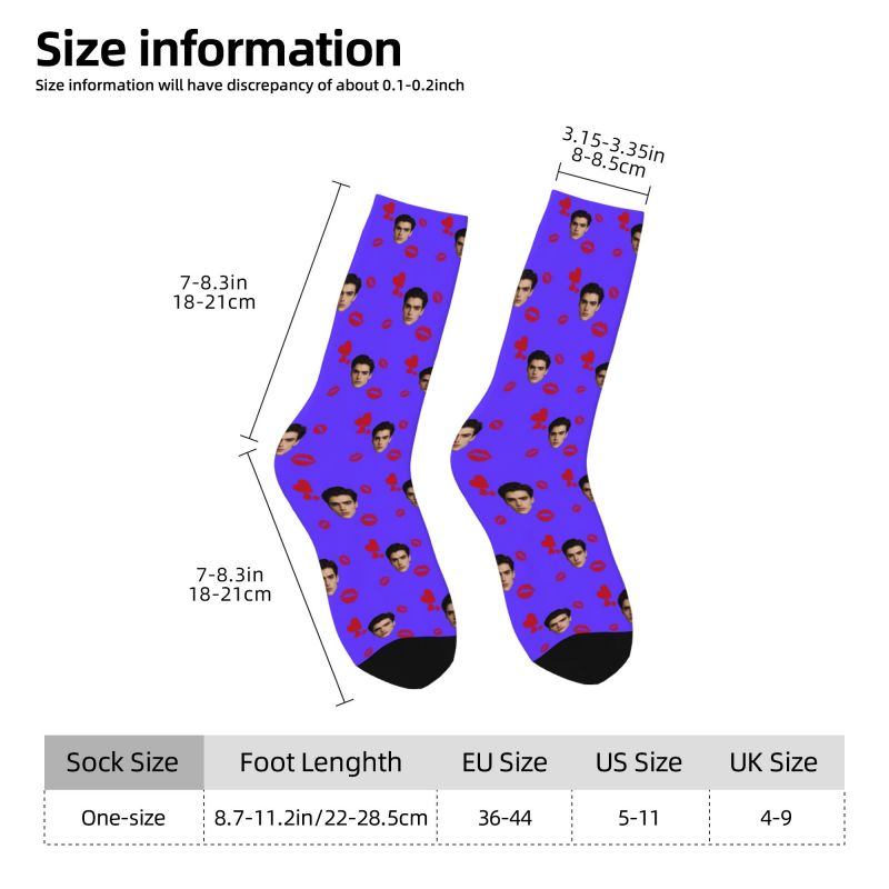 Özel Yüz Fotoğrafı Kalpli Erke - Dress Sock Men incelemesi ve fiyatı